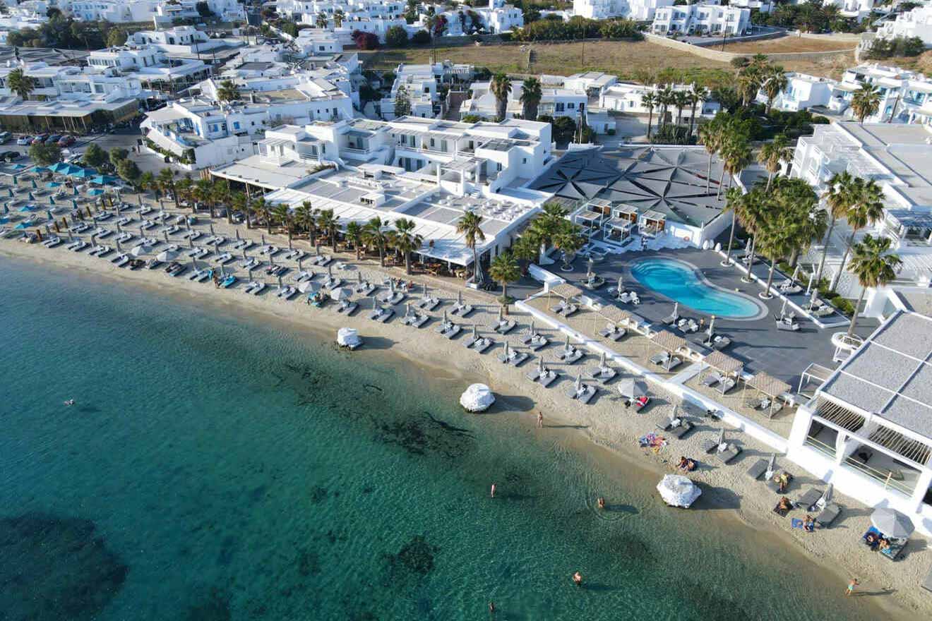 2 Оrnos beach mykonos town villas