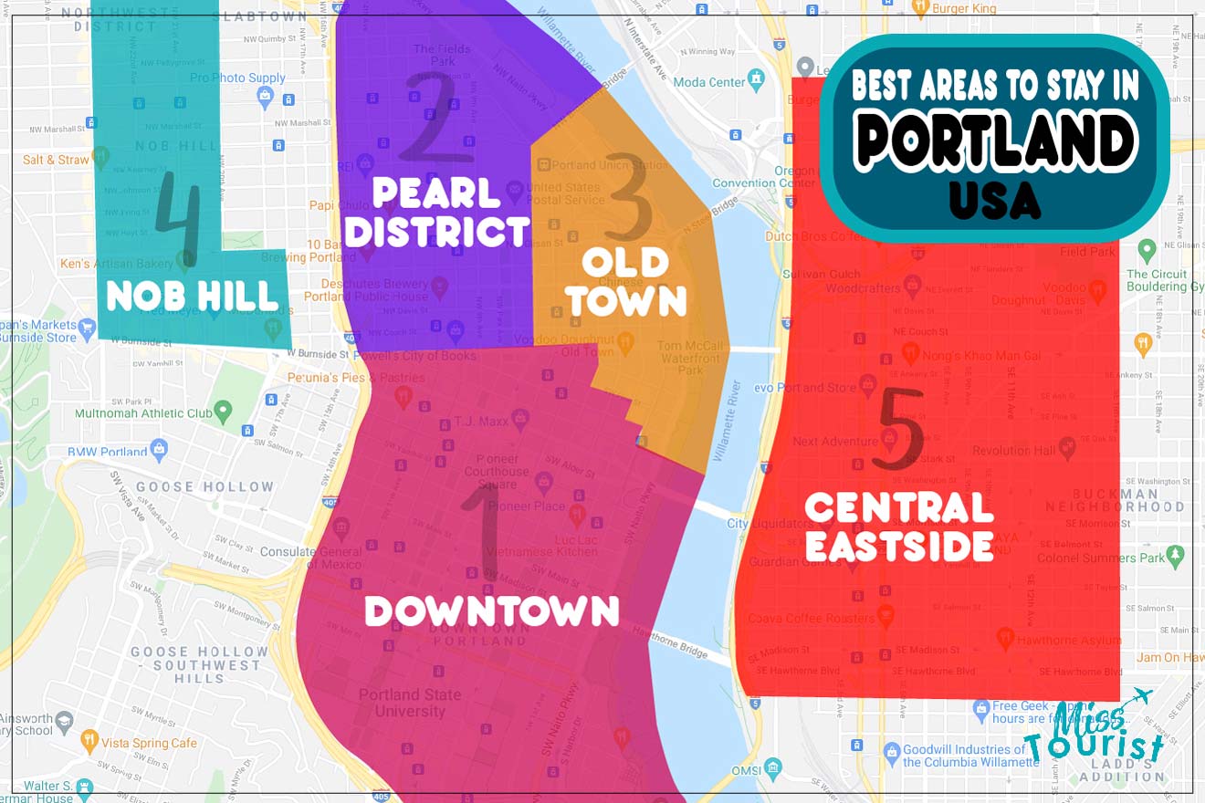 WHERE TO STAY in PORTLAND - Best Areas & Neighborhoods