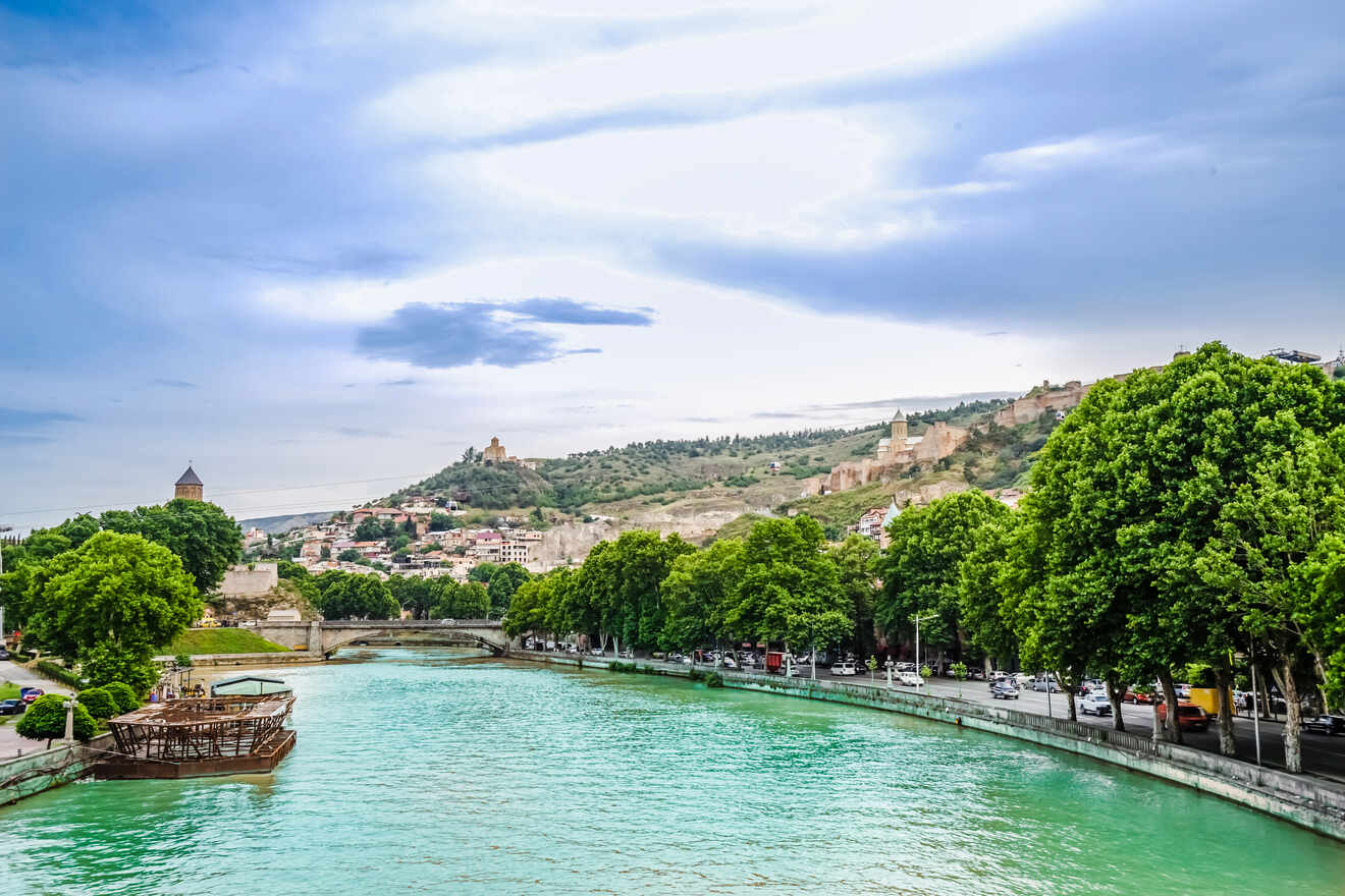 5 Boat trip Kura river over tbilisi 1