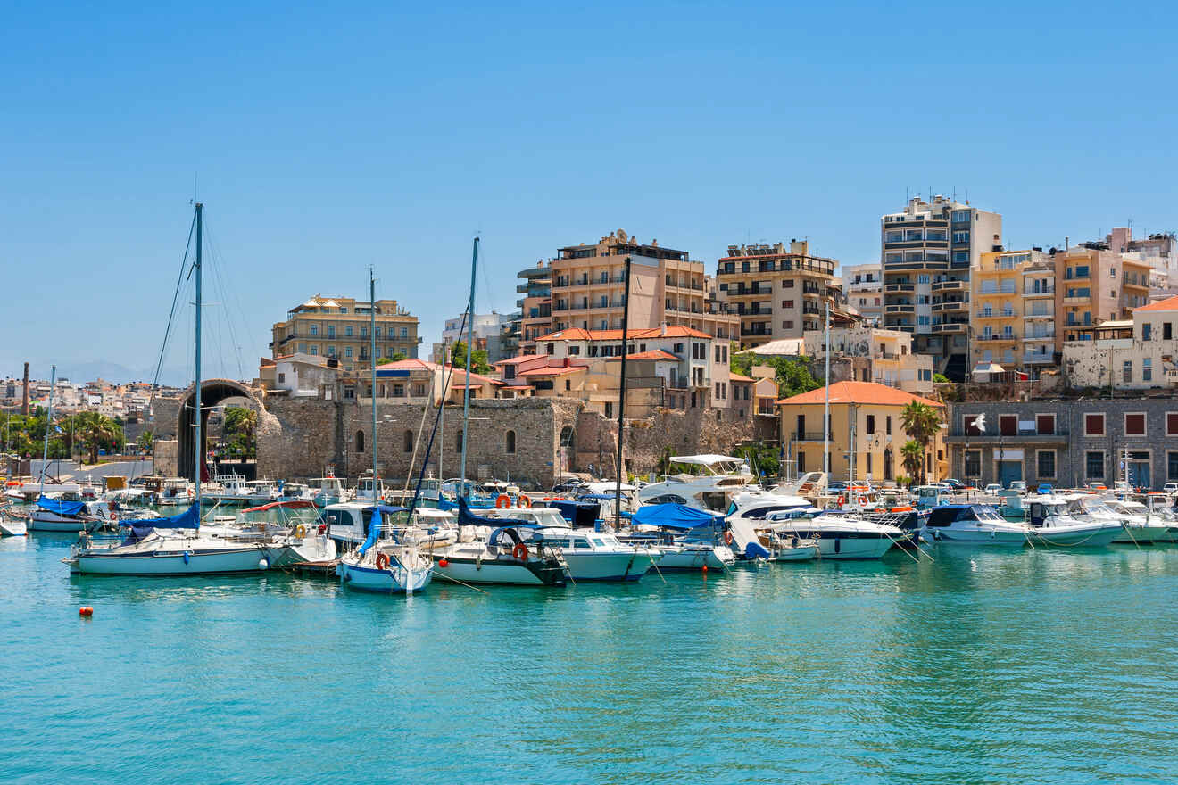 3. Heraklion where to stay in Crete for the urban life