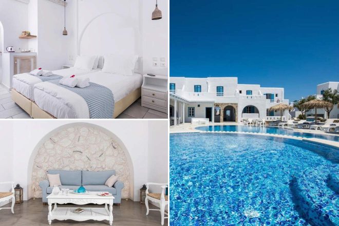 4 1 Cycladic Islands Hotel With the pool