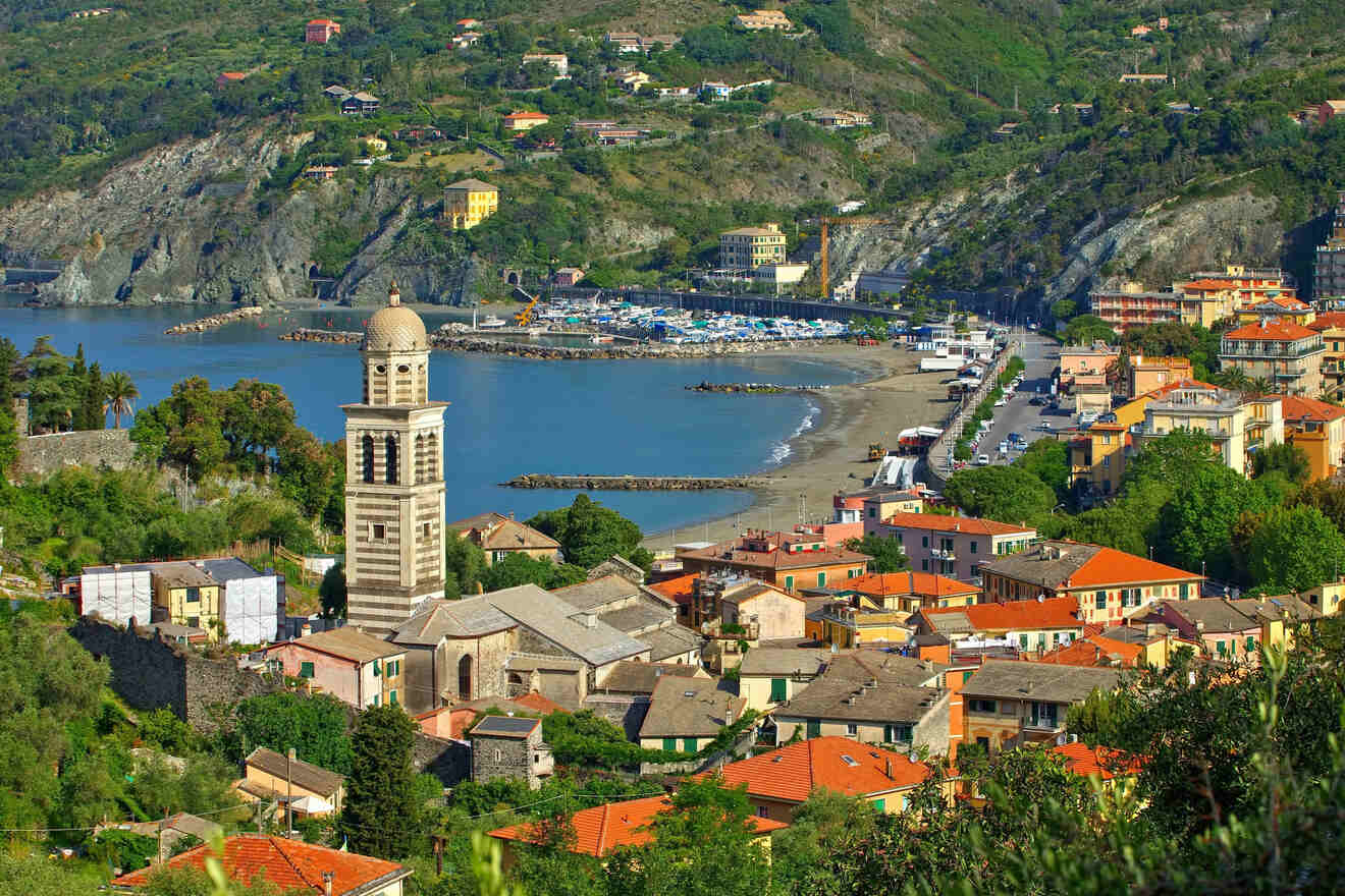6. Levanto where to stay in Cinque Terre for bicycling