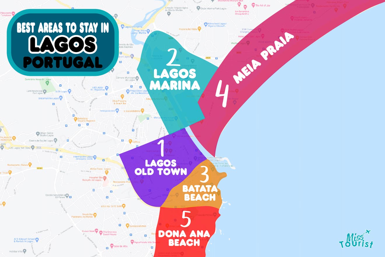 map of Lagos Best neighborhoods