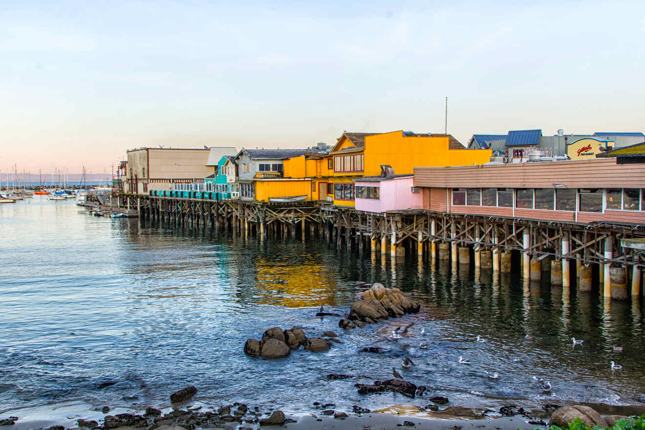 View of buildings on the water