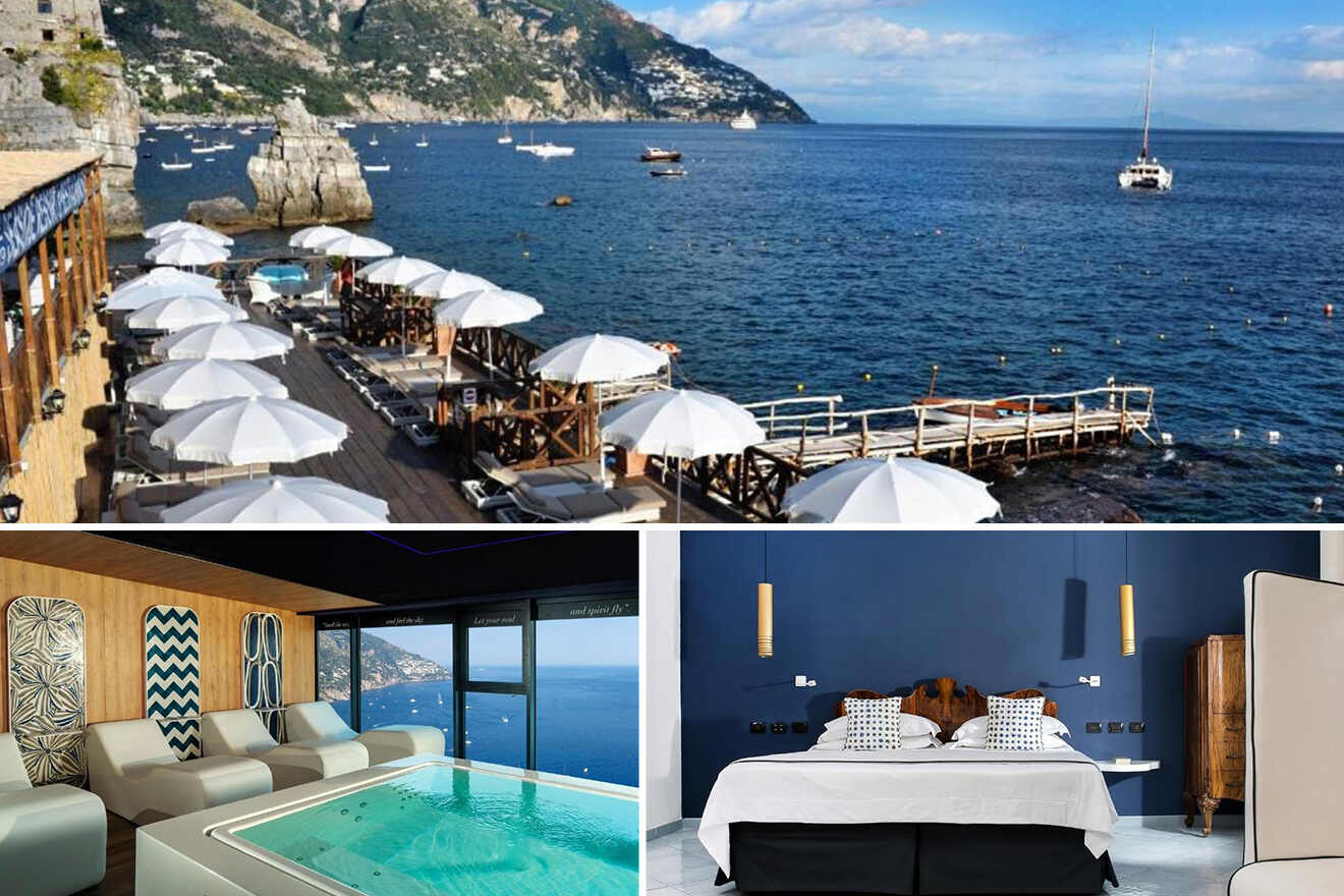 best hotels in positano with a view