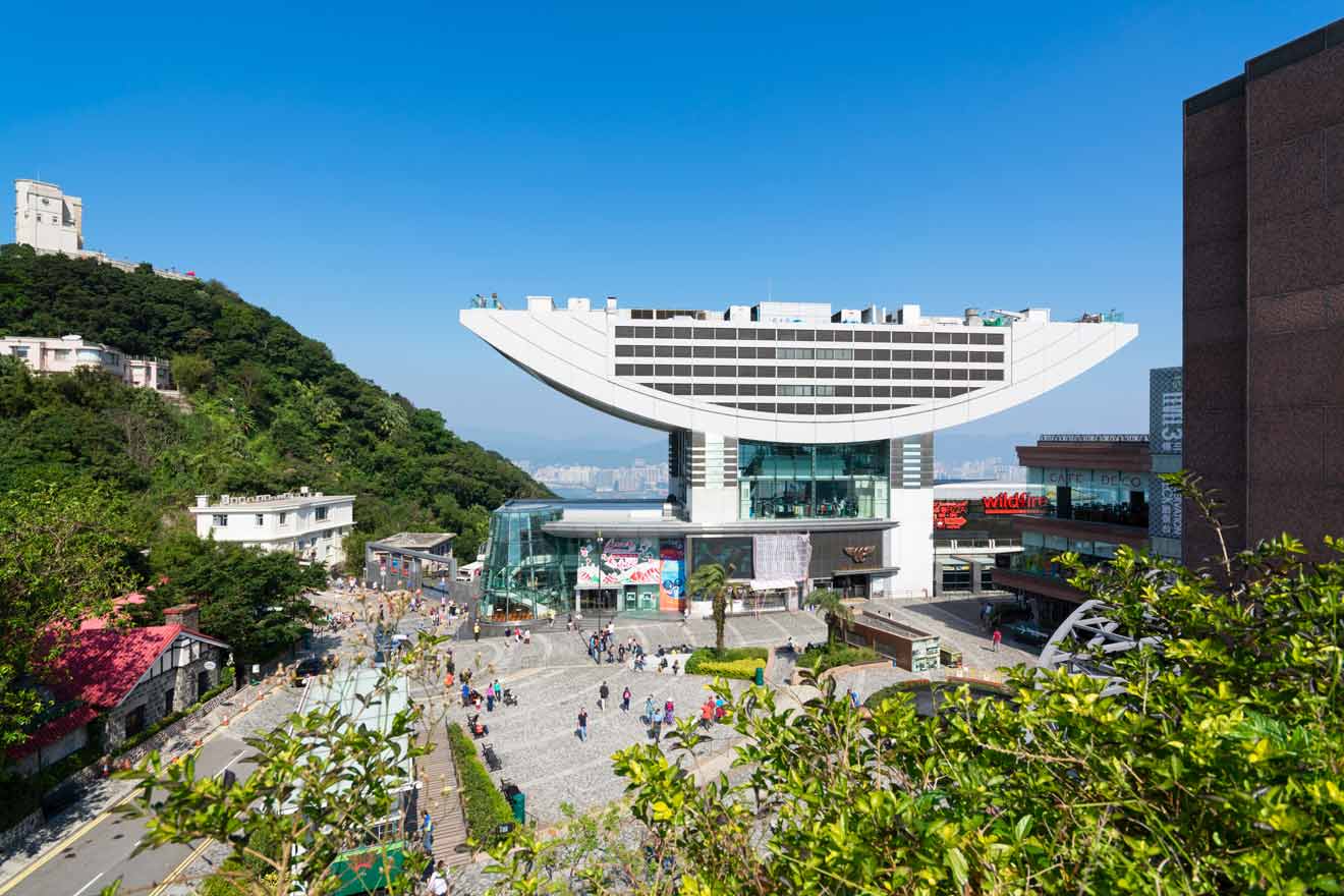 4 The Peak Tower in Hong Kong