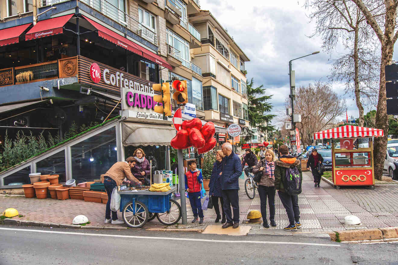 14 shops at Bagdat Street