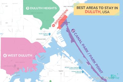 Where to Stay in Duluth, MN → 4 Best Areas (+ a Map!)