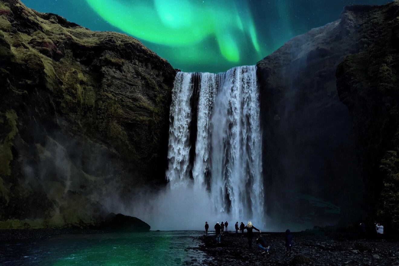 2.2 Skogafoss Waterfall