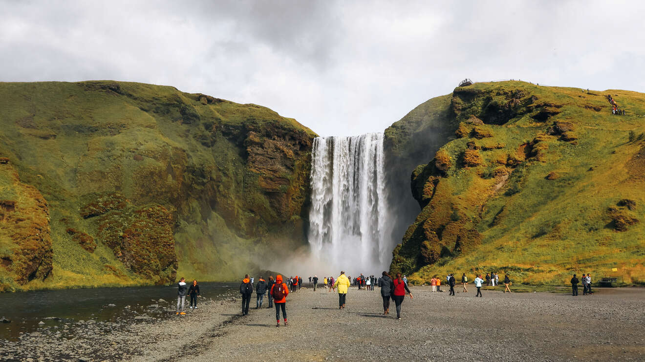 3.7 Skogafoss Waterfall