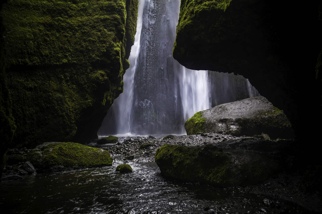 7 hidden waterfall Gljufrabui
