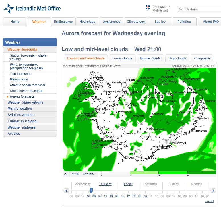 Best apps to check for the Northern Lights forecast