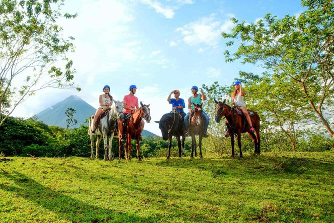 10 Explore Arenal Volcano while horseback riding