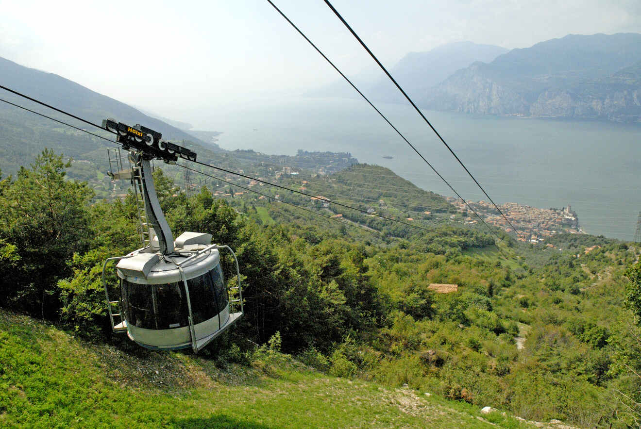 2.1 cable car to the top of Monte Baldo