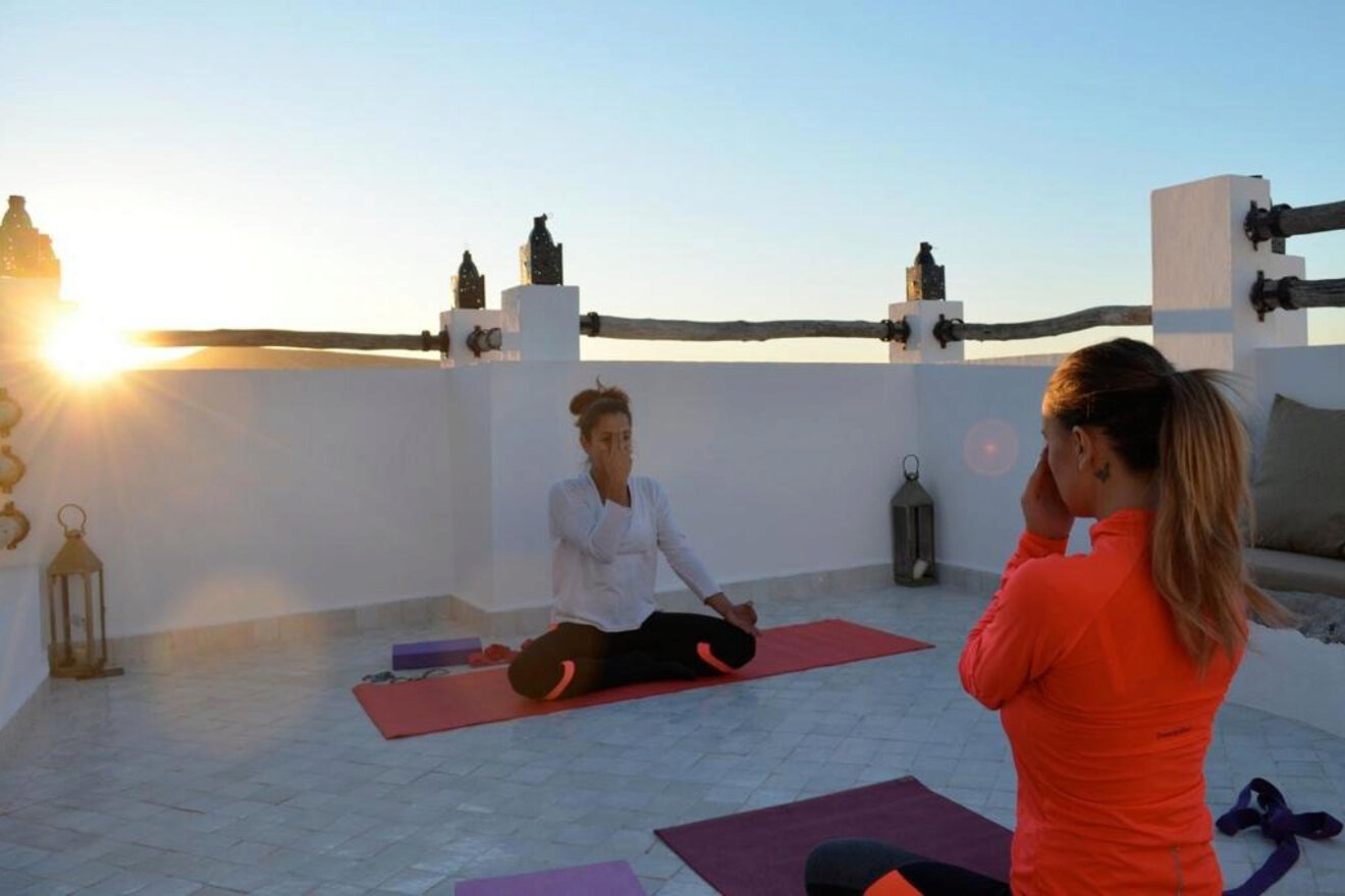 Practice yoga in Taghazout