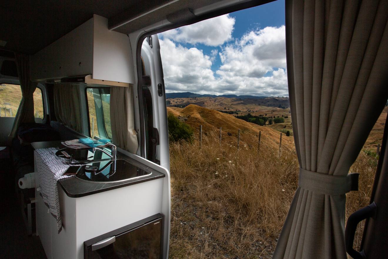Renting a campervan in New Zealand 1