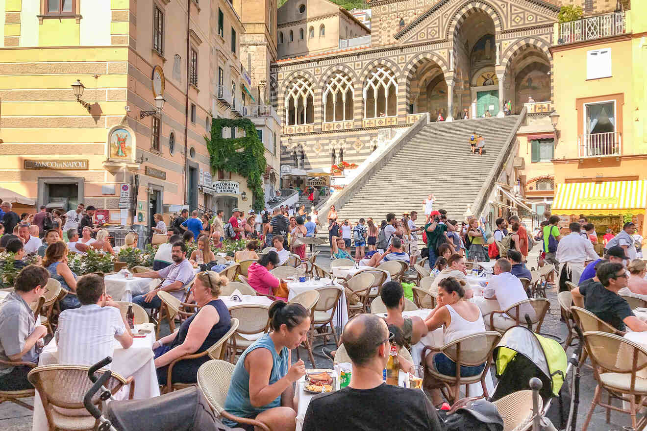 Restaurants in Amalfi