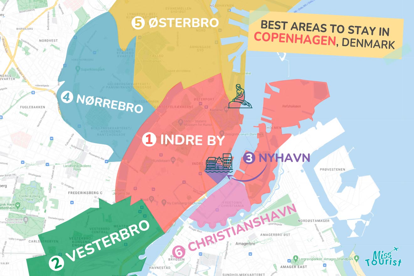 Where to Stay in Copenhagen in 2024 ️ 6 TOP Areas & Hotels