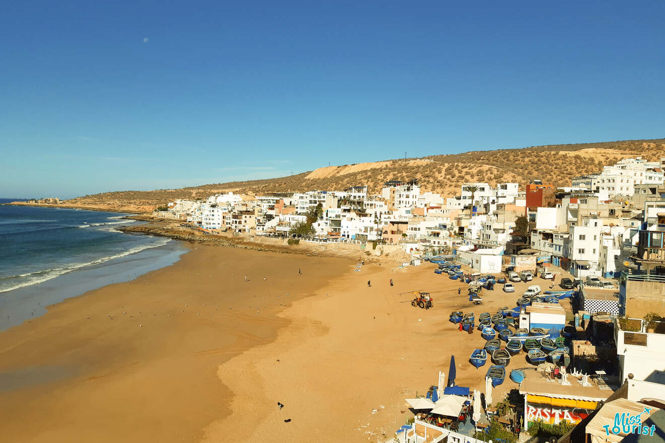 taghazout town best for Surfing