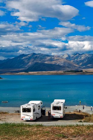 wild camping or caravan parks
