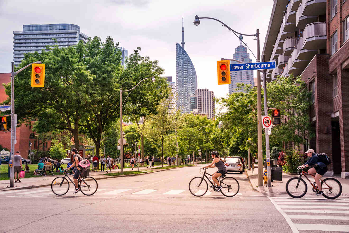 17.1 enjoy 70km of biking trails in Toronto