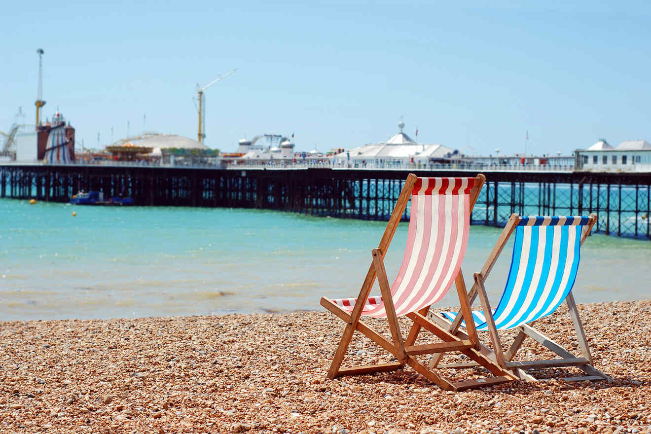 4 picnic on Brighton beach