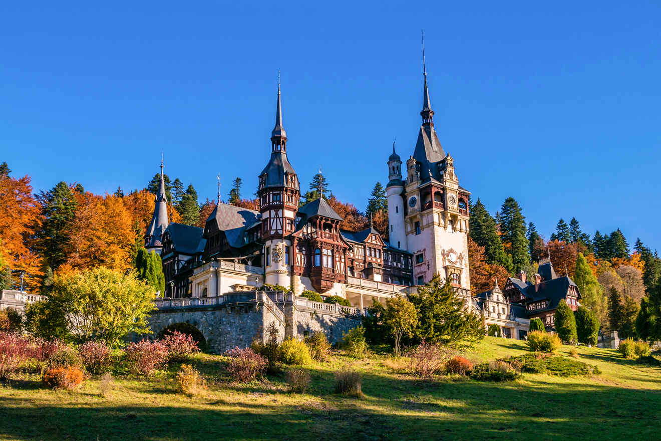 8 Peles Castle and Draculas Castle