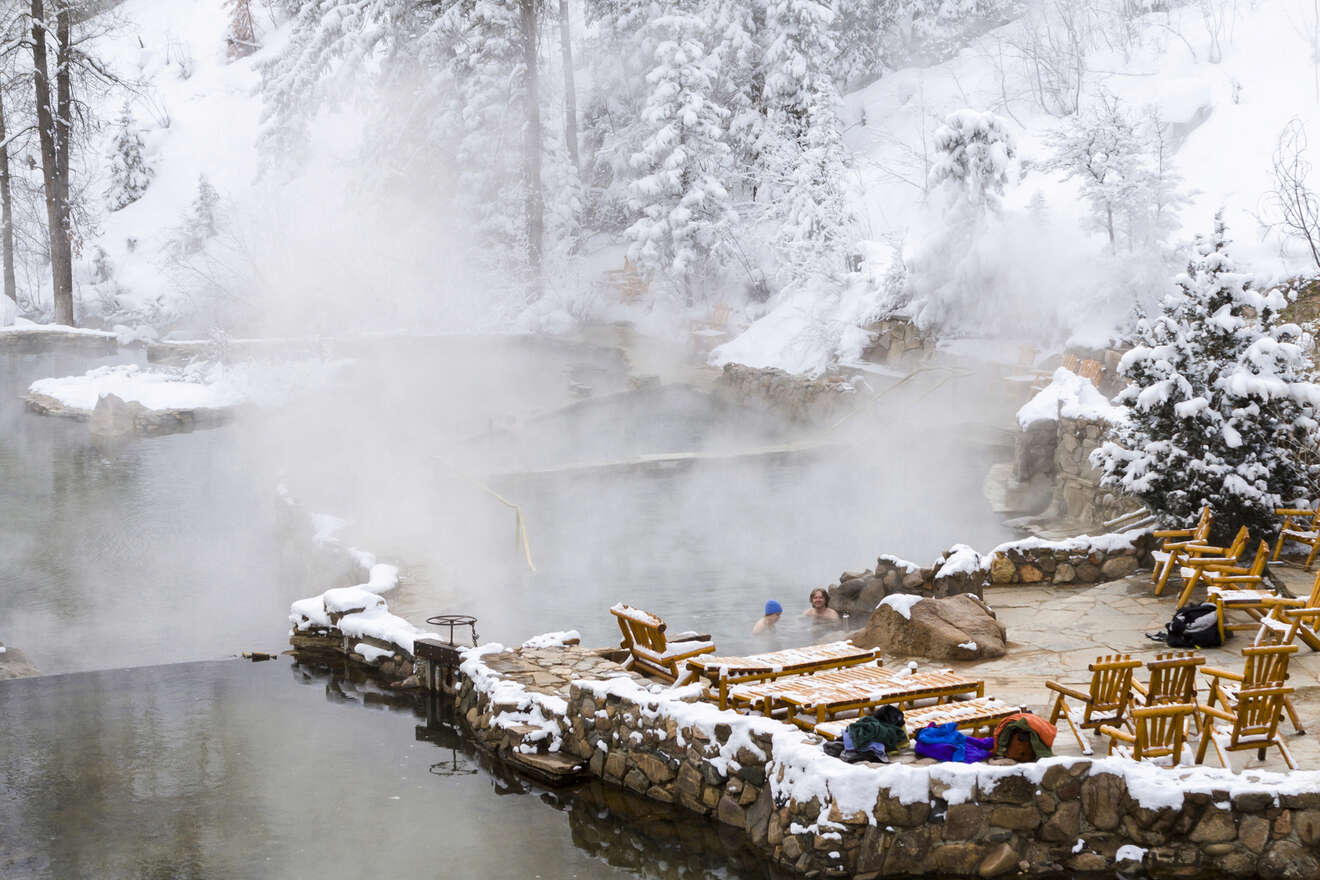 faq many hot springs in Steamboat Springs