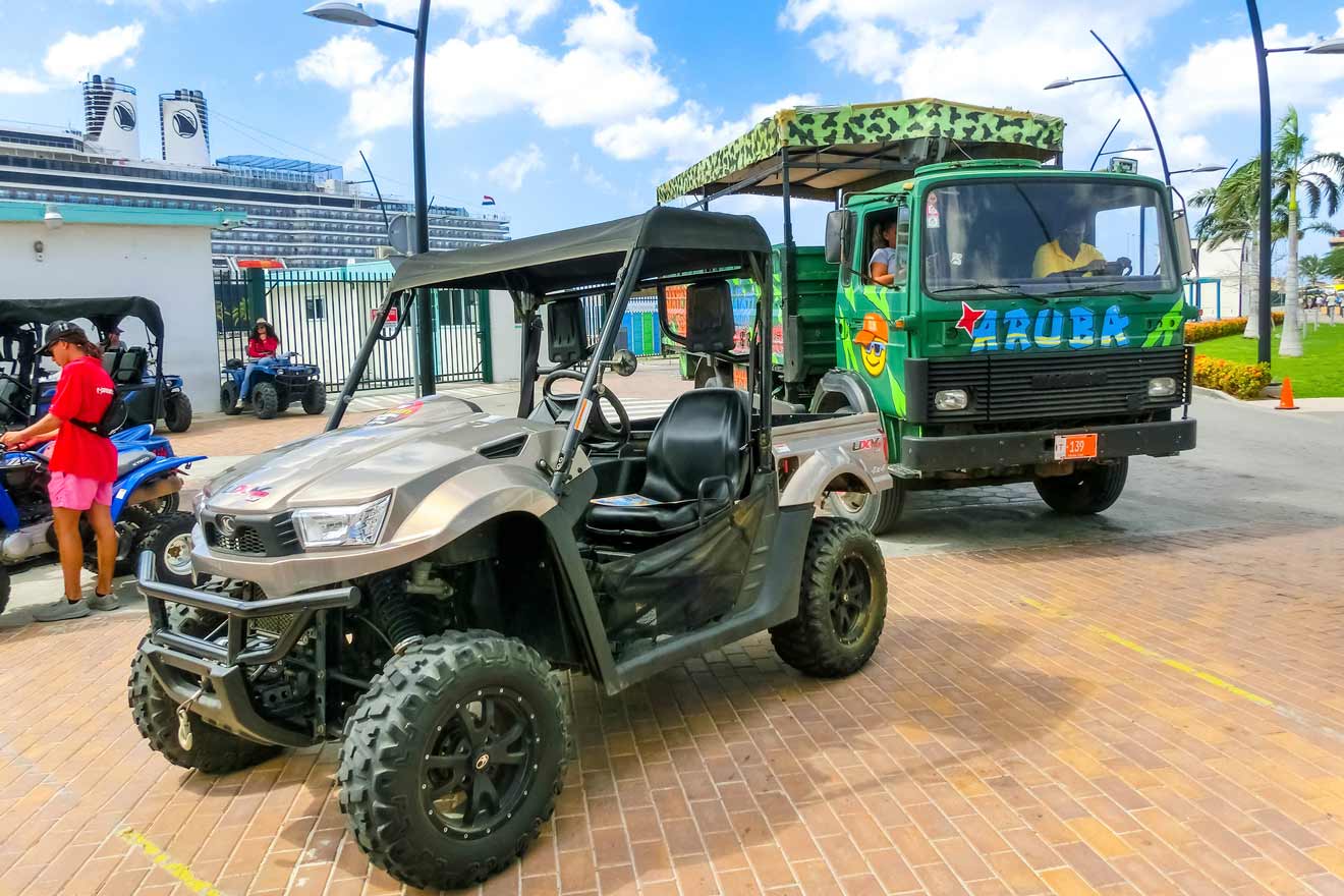 inland transportation on Aruba