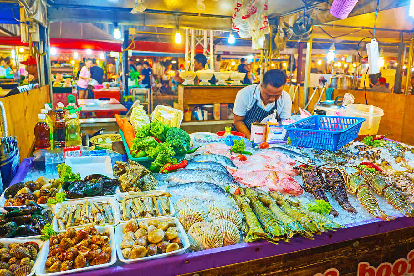 variety of international cuisines on Krabi and Phuket