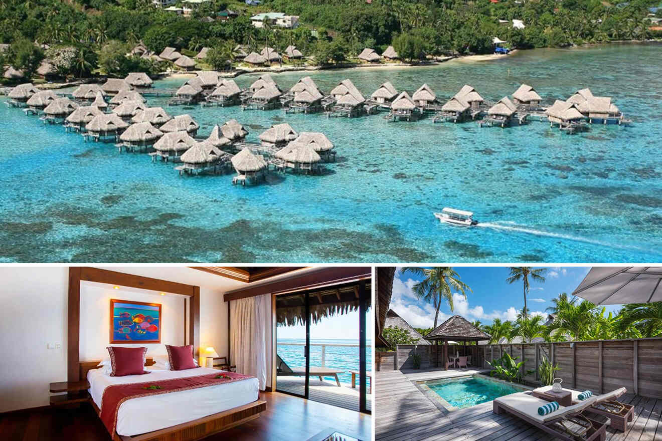 2 1 best honeymoon bungalows in French Polynesia