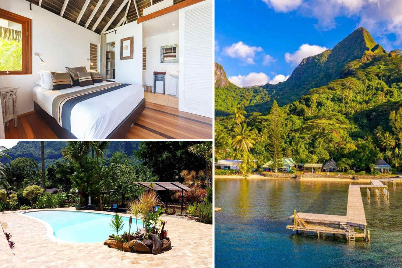 4 1 hotels with Paradise view of Moorea Islands