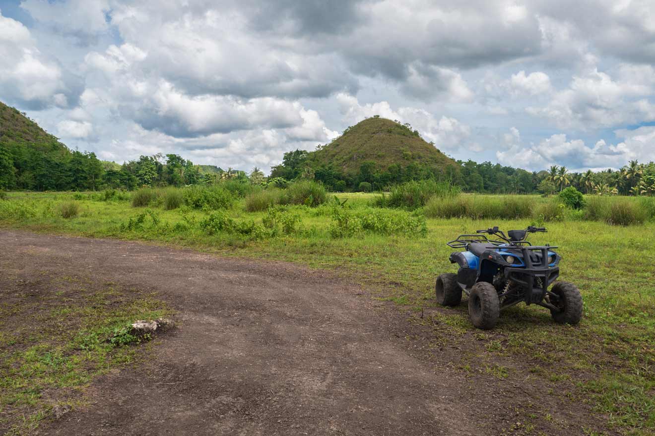 4.2 ATV ride ON Chocolate Hills