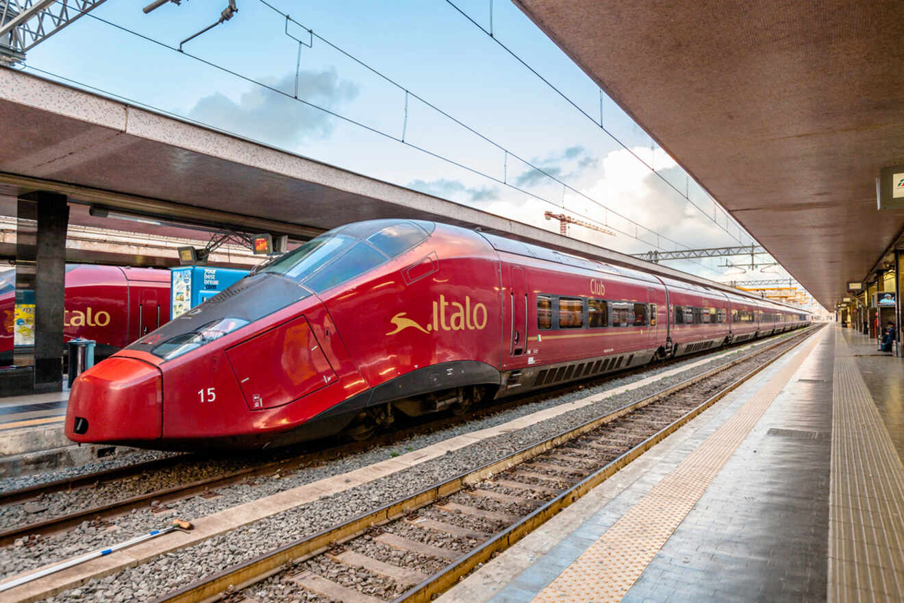 9 high speed train Italo from Florence