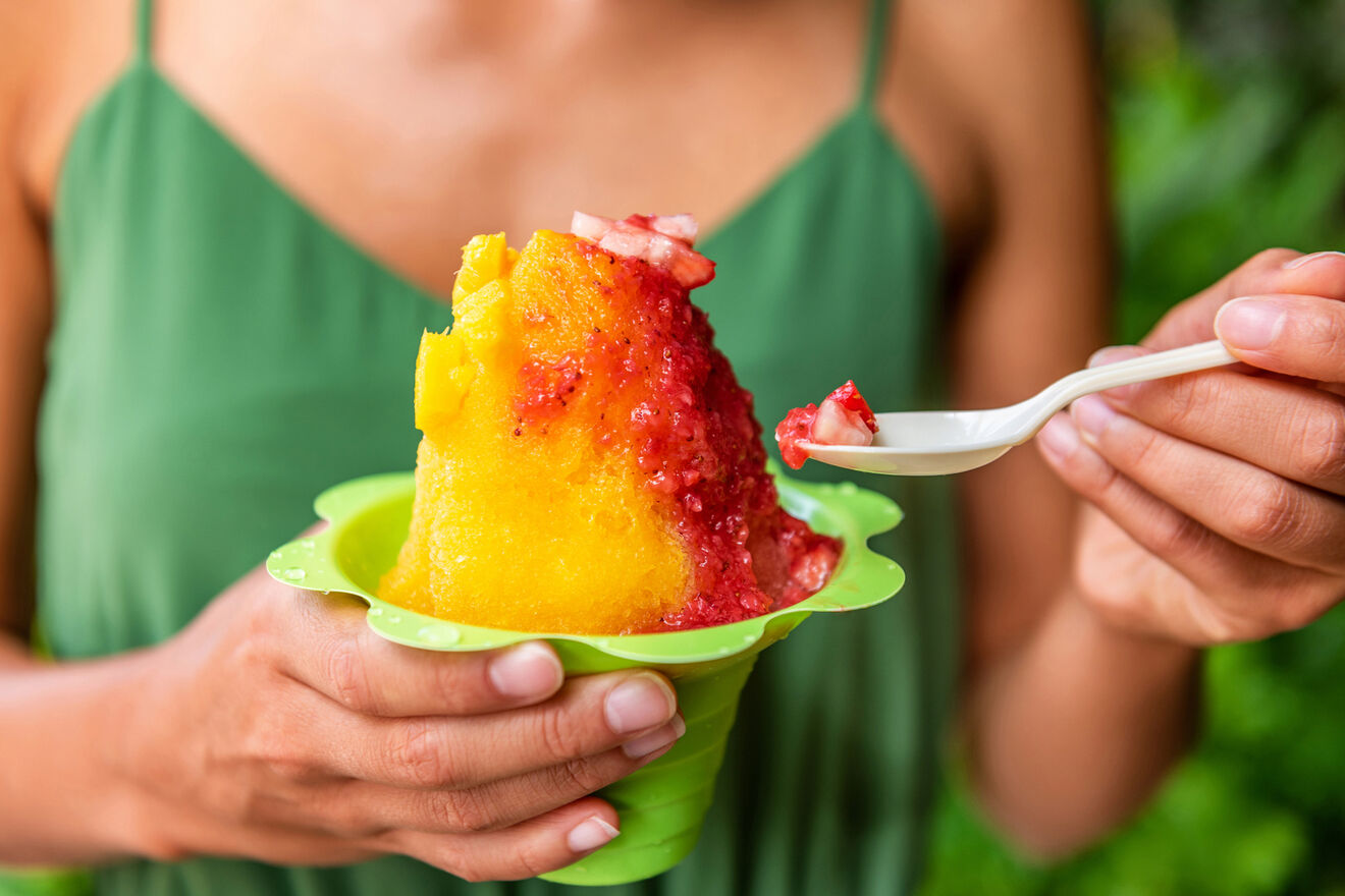 Best dessert in Oahu Shaved Ice