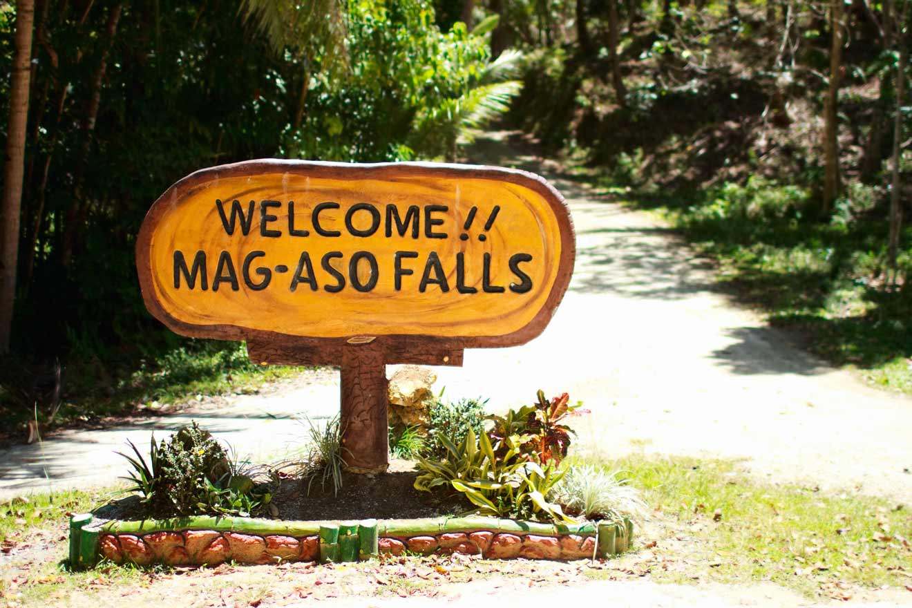 Swim at Mag aso Falls