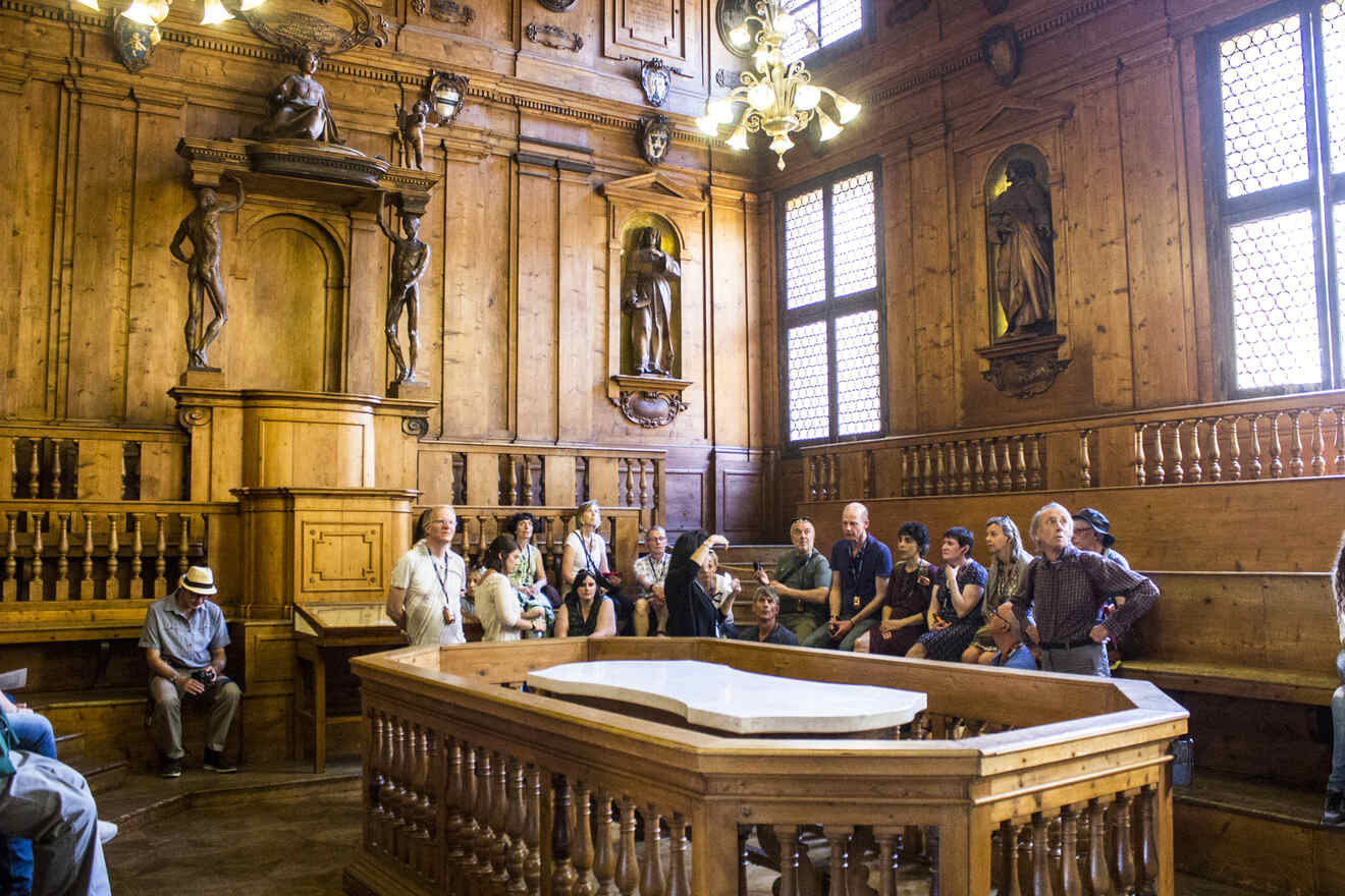 11. Visit the Archiginnasio and Teatro Anatomico