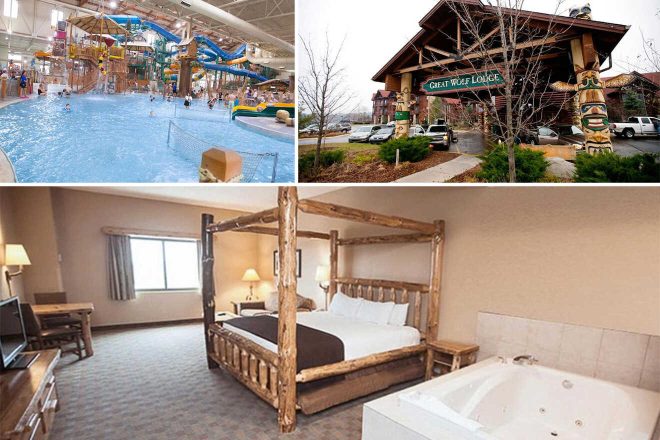 2 1 Great Wolf Lodge with jacuzzi in room