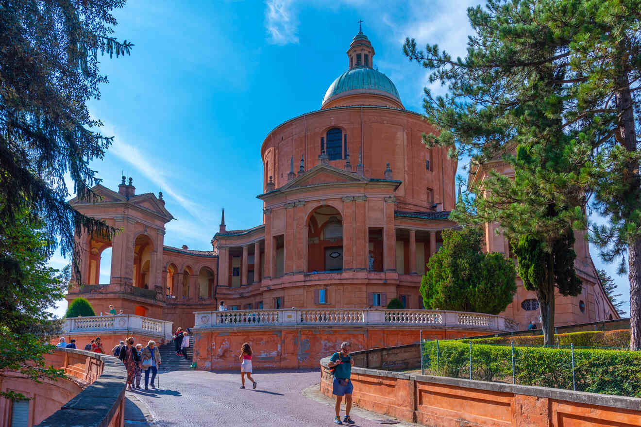 2. Climb up to the Sanctuary of the Madonna of San Luca