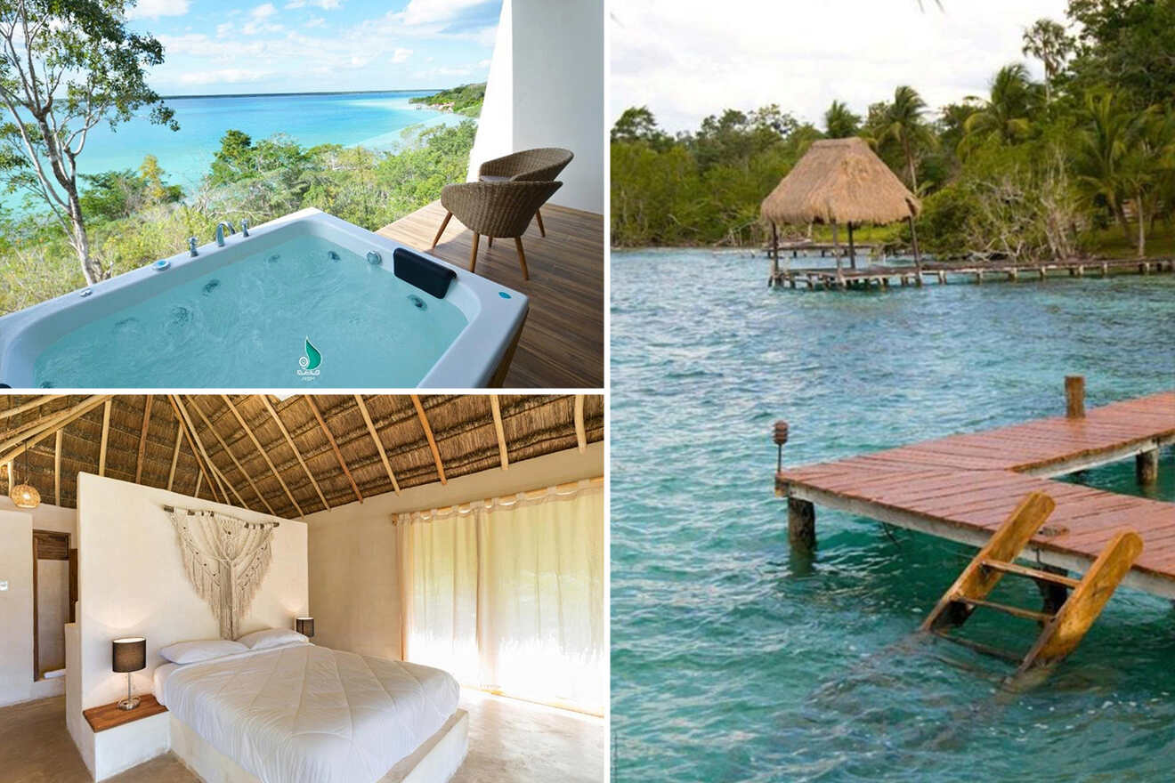 4 1 Where to stay with the family in waterfront hotels in Bacalar