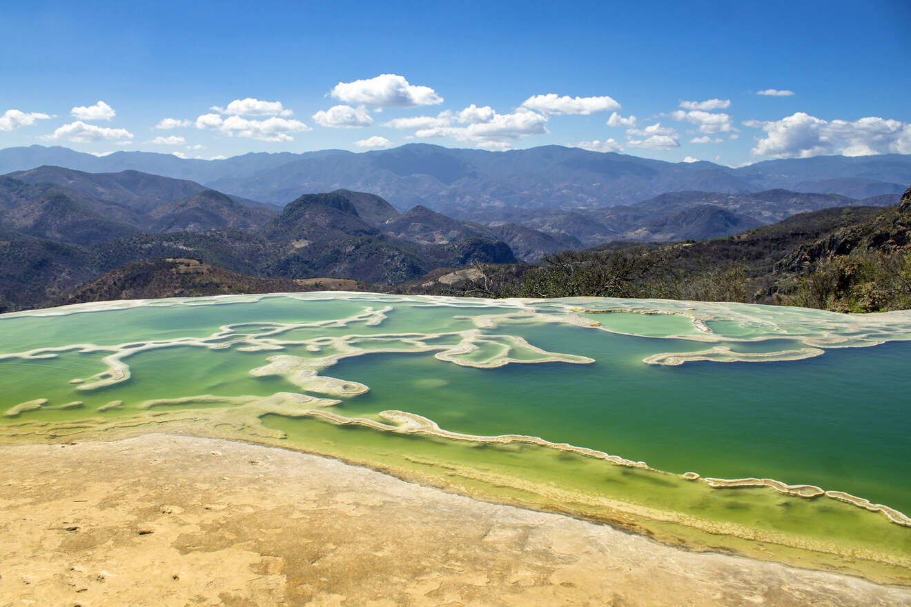 5 Relax at Hierve el Agua natural pools