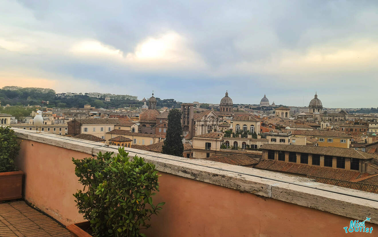 The Caffarelli Palace and Terrace Rome