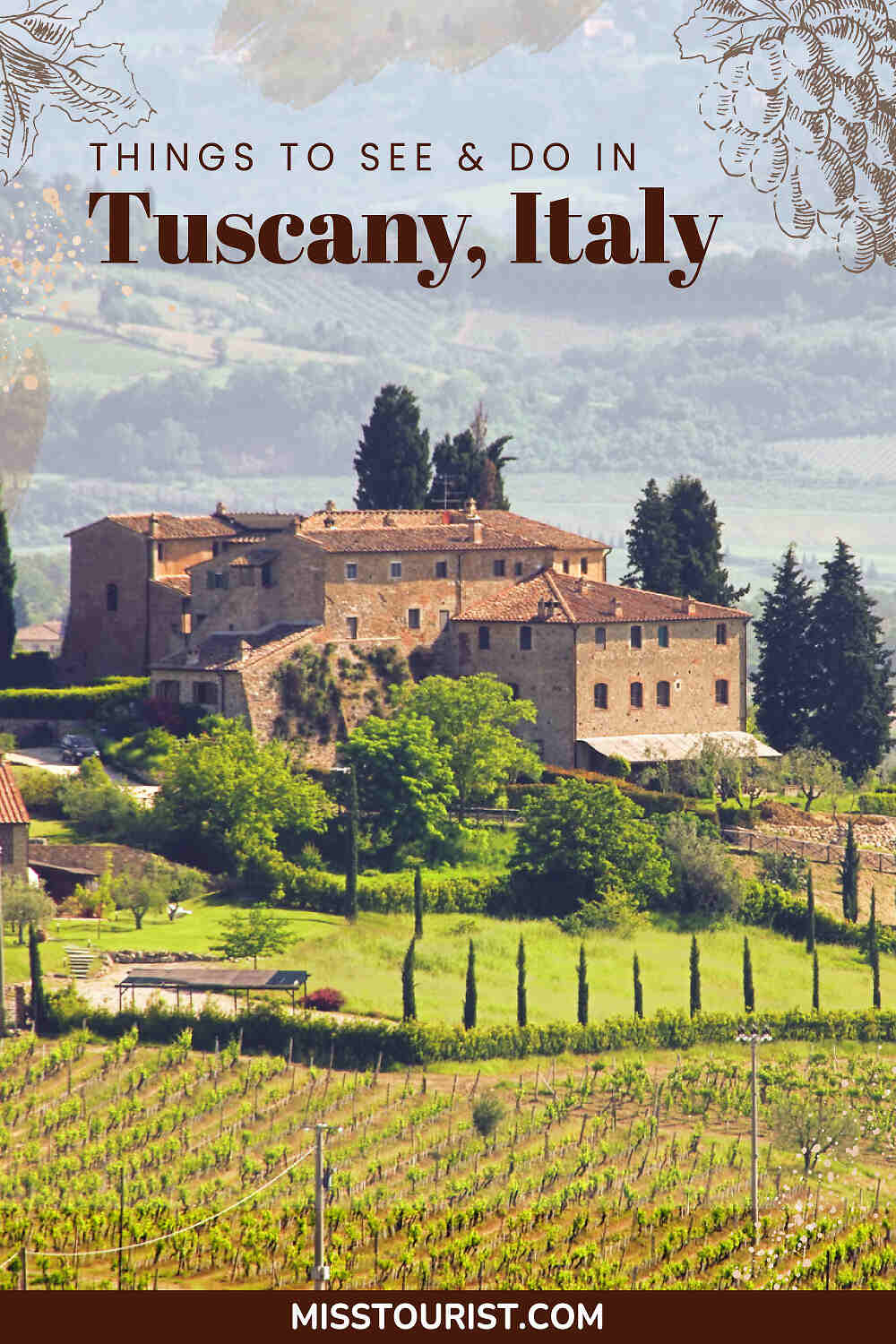 Things to Do in Tuscany Pin 1