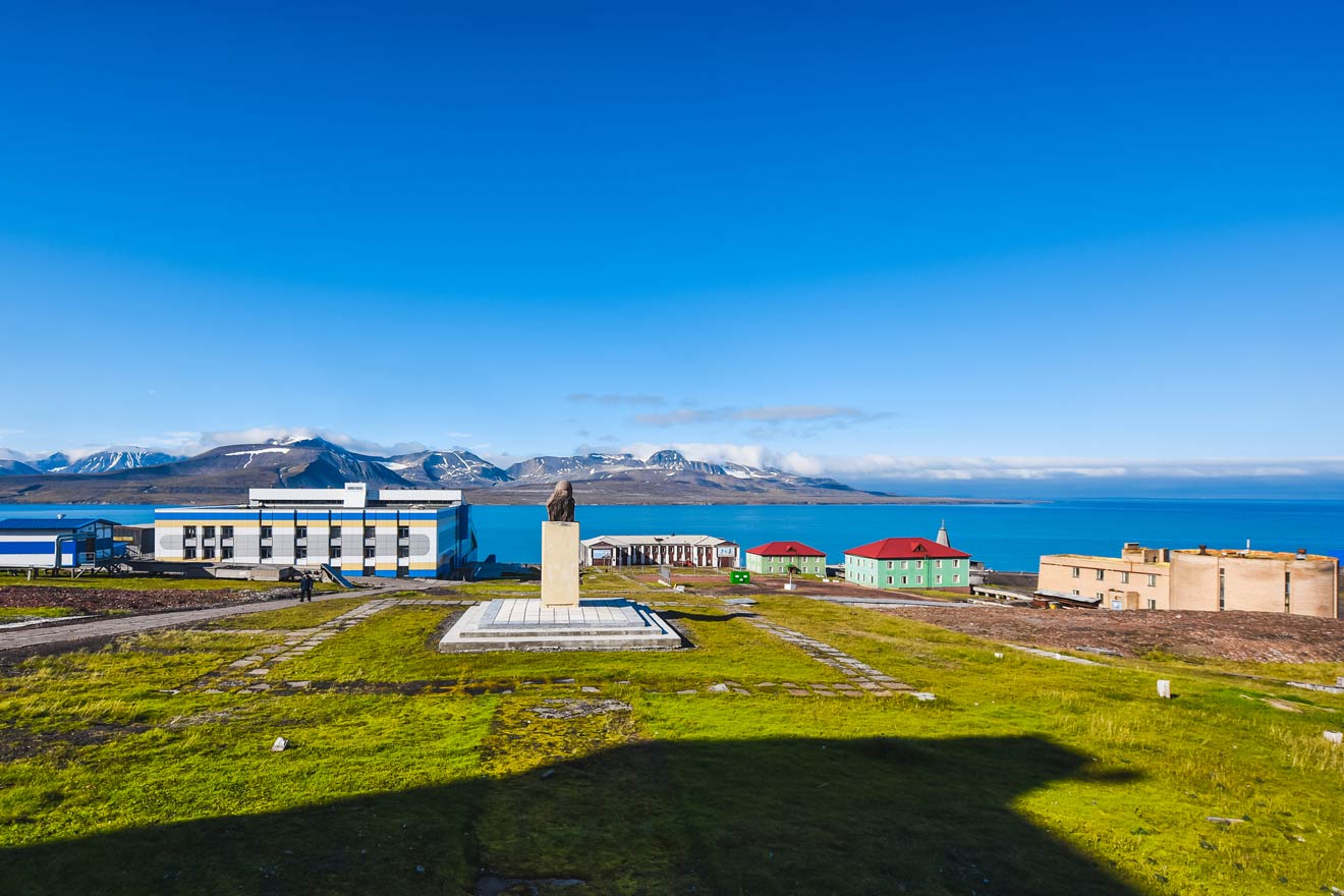 Visit Barentsburg a functioning Russian mining town in Norway