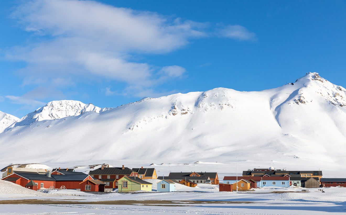 northernmost town in the world Ny Alesund