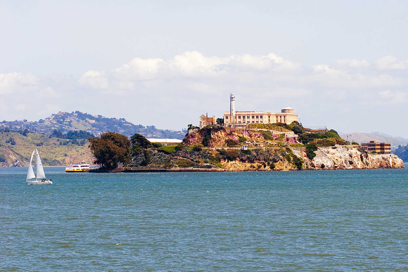 view of Alcatraz island