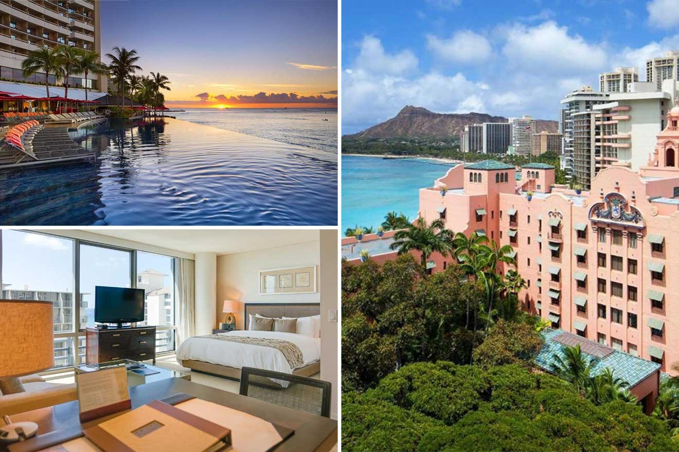 1 2 best luxury hotels Waikiki Beach