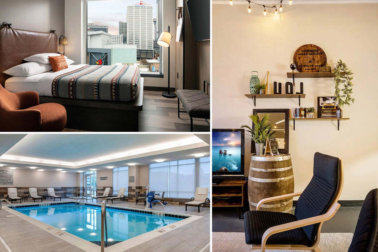 2 5 louisville hotels with hot tub
