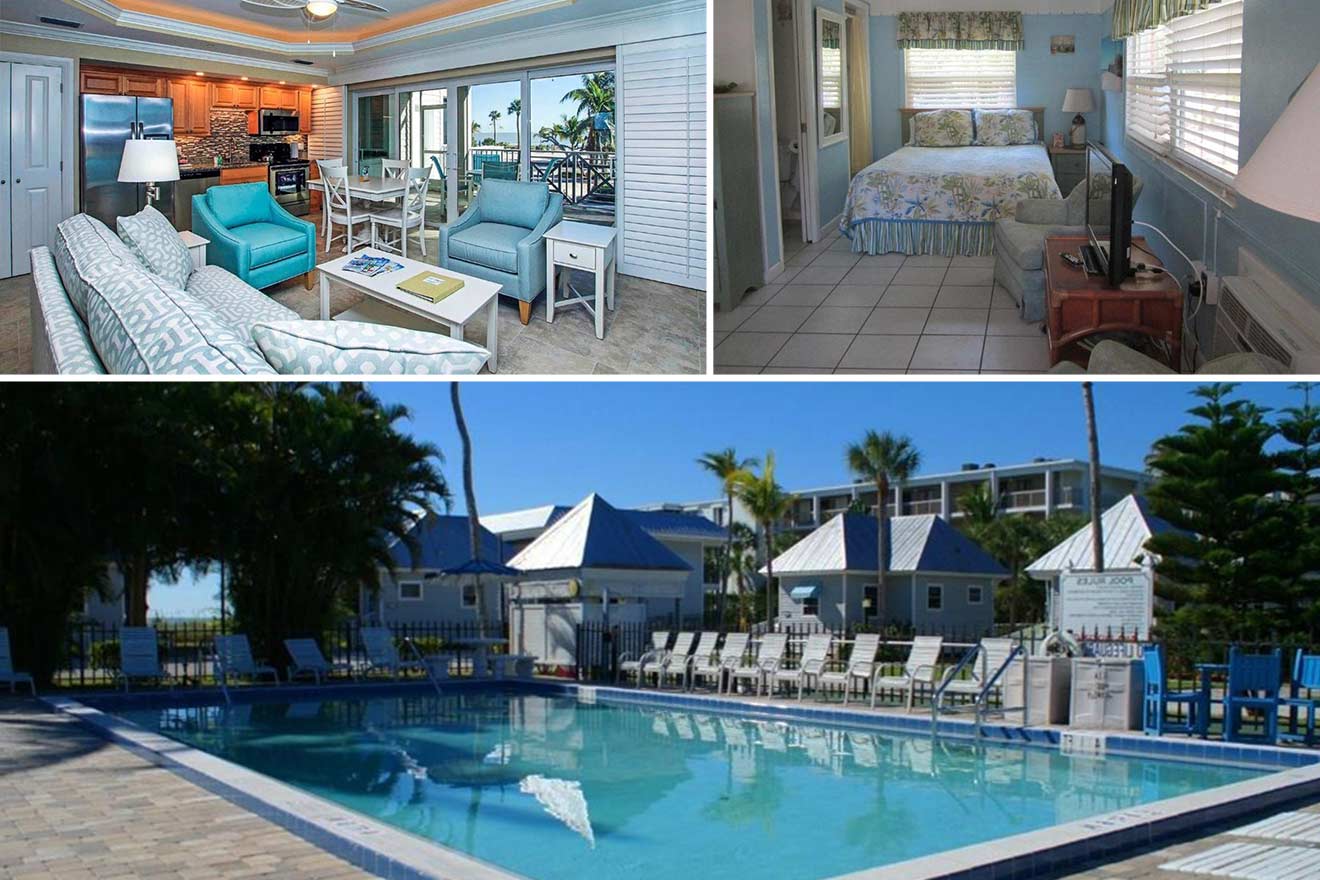 2 best resorts with views of the Gulf of Mexico in Sanibel