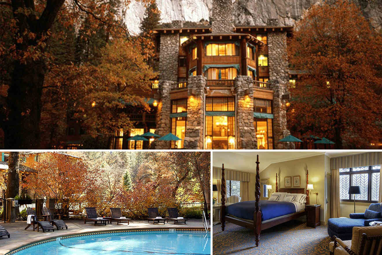 3 Ahwahnee historic hotel in the heart of Yosemite National Park